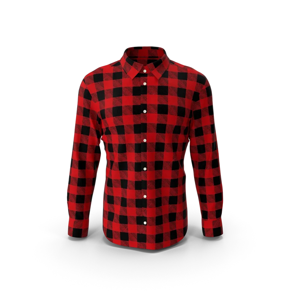 Camisa de franela a cuadros