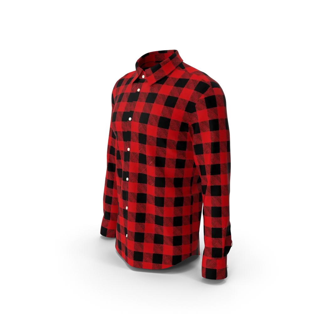 Camisa de franela a cuadros