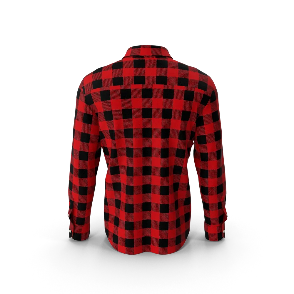 Camisa de franela a cuadros
