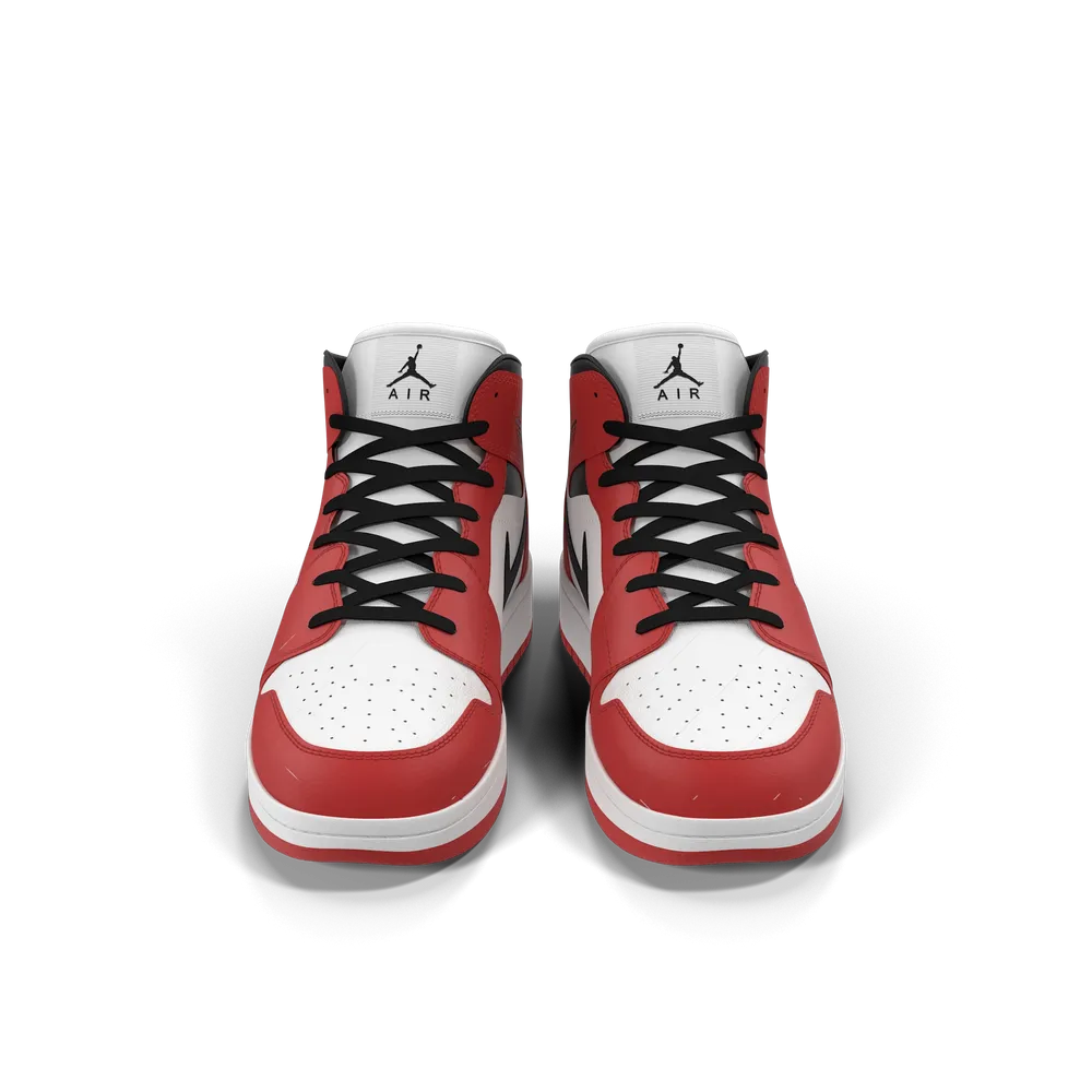 Nike Air Jordan 1 Rojo y Negro